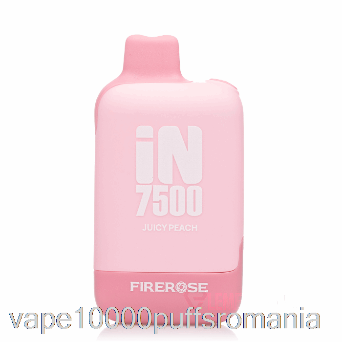 Vape Romania Firerose In7500 Piersic Suculent De Unica Folosinta